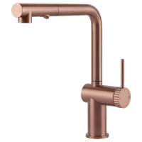 Кухонний змішувач Gessi Inedito 60457#125 Мідь брашована Кухонний змішувач Gessi Inedito 60457#125 Мідь брашована