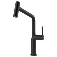 Кухонний змішувач Gessi Stelo 60313#299 Матовий чорний Кухонний змішувач Gessi Stelo 60313#299 Матовий чорний