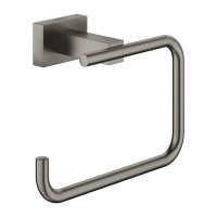 Тримач Grohe Essentials Cube для туалетного паперу без кришки Темний графіт матовий (40507AL1)