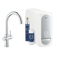 Система фильтрации воды Grohe Blue Home Стартовый комплект, C-излив, Хром (31455001)