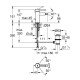 Смеситель для биде Grohe Essence S-Size Хром (24178001)
