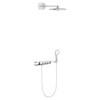 Набір для душа Grohe Rainshower System SmartControl 360 DUO Combi з термостатом Хром (26443000) Набір для душа Grohe Rainshower System SmartControl 360 DUO Combi з термостатом Хром (26443000)