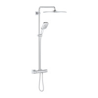 Душевая система Grohe Rainshower Smartactive Cube 310 с термостатом для настенного монтажа (26652000)