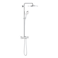 Душевая система Grohe Rainshower Smartactive 310 с термостатом для настенного монтажа Белый (26647LS0)