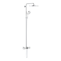 Душевая система Grohe Rainshower Smartactive 310 с термостатом и изливом для настенного монтажа Хром (26657000)