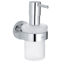 Дозатор Grohe Essentials для рідкого мила Хром (40448001) Дозатор Grohe Essentials для рідкого мила Хром (40448001)