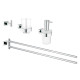 Grohe Essentials Cube Набор аксессуаров 4 в 1 (40847001)