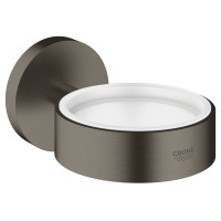 Тримач Grohe Essentials для склянки або мильниці Темний графіт (40369AL1) Тримач Grohe Essentials для склянки або мильниці Темний графіт (40369AL1)