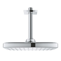 Верхний душ Grohe Tempesta 250 Cube с кронштейном к потолку Хром (26683000)