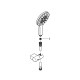 Grohe Rainshower Smartactive 130 душовий набір, 3 режими струменя (26580LS0)