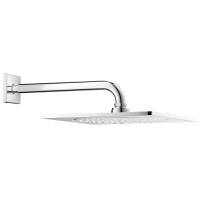 Верхній душ Grohe Rainshower F-Series 10 з кронштейном 286 мм, 1 режим Хром (26070000)