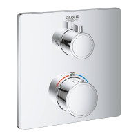 Термостат Grohe Grohtherm на 2 положения Хром (24079000)