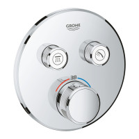 Термостат Grohe Grohtherm SmartControl скрытого монтажа с двумя кнопками управления (29119000)