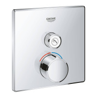 Смеситель для ванны и душа Grohe SmartControl Хром (29147000)