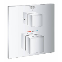 Термостат Grohe Grohtherm Cube з перемикачем на 1 положення Хром (24153000) Термостат Grohe Grohtherm Cube з перемикачем на 1 положення Хром (24153000)
