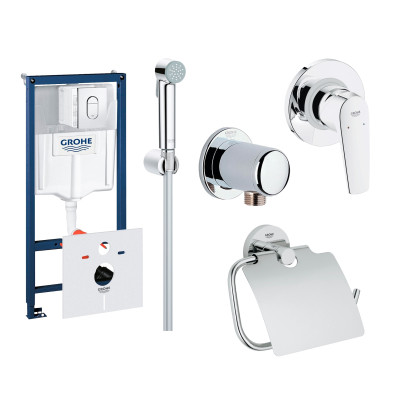 Grohe Rapid SL комплект 6-в-1 для унітазу (389290A2)