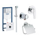 Grohe Rapid SL комплект 6-в-1 для унітазу (389290A2)