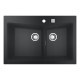 Grohe мийка для кухні 840 х 560 мм, Granite Black (31657AP0)