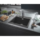 Кам'яна кухонна мийка Grohe Granite Black K700 60-C 56/51 1.0 (31651AP0) чорний граніт
