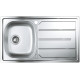 Кухонная мойка с нержавеющей стали Grohe K200 45-S 86/50 1.0 REV (31552SD0) Нержавеющая сталь, полированная