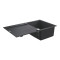 Кам'яна кухонна мийка Grohe Granite Black K500 50 - C 86/50 1.0 REV (31644AP0) чорний граніт