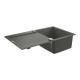 Каменная кухонная мойка Grohe Granite Grey K500 50-C 86/50 1.0 REV (31644AT0) Серый гранит