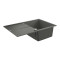 Каменная кухонная мойка Grohe Granite Grey K400 50-C 78/50 1.0 REV (31639AT0) Серый гранит