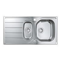 Кухонна мийка з нержавіючої сталі Grohe K200 60-S 96.5/50 1.5 REV Матова (31564SD1)