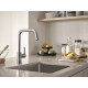 Кухонная мойка с нержавеющей стали Grohe K700U 60-S 54.4/44.4 1.0 Матовая (31574SD1)