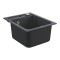 Каменная кухонная мойка Grohe Granite Black K700 50-C 40/50 1.0 (31650AP0) Черный гранит