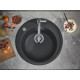 Каменная кухонная мойка Grohe Granite Black K200 50-C 51 1.0 (31656AP0) Черный гранит