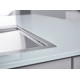 Кухонна мийка з нержавіючої сталі Grohe K1000 80-S 116/52 1.0 lh (31581sd0) матова, в рівень зі стільницею, чаша зліва