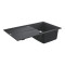 Каменная кухонная мойка Grohe Granite Black K400 50-C 86/50 1.0 REV (31640AP0) Черный гранит