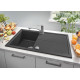 Кам'яна кухонна мийка Grohe Granite Black K400 50 - C 86/50 1.0 REV (31640AP0) чорний граніт