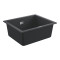Кам'яна кухонна мийка Grohe Granite Black K700U 60-C 53.3/45.7 1.0 (31654AP0) чорний граніт, під стільницю