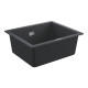 Кам'яна кухонна мийка Grohe Granite Black K700U 60-C 53.3/45.7 1.0 (31654AP0) чорний граніт, під стільницю