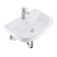 Набор для ванной Grohe Bau Ceramic: раковина, смеситель Eurosmart, сифон, вентили (BCBE001) Набор для ванной Grohe Bau Ceramic: раковина, смеситель Eurosmart, сифон, вентили (BCBE001)