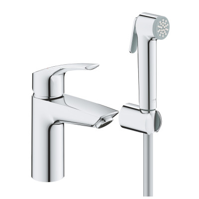 Душевой гарнитур Grohe Eurosmart S-Size Хром, с гигиеническим душем (23124003)