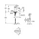 Душевой гарнитур Grohe Eurosmart S-Size Хром, с гигиеническим душем (23124003)