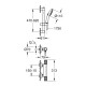 Душевая система Grohe Grohtherm 1000 Performance с термостатом для настенного монтажа Хром (34834001)