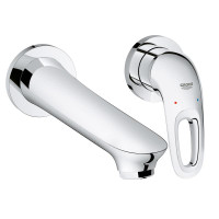 Смеситель однорычажный для раковины Grohe Eurostyle на два отверстия M-Size Хром (19571003)
