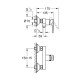 Смеситель для душа Grohe BauEdge Хром (23636001)
