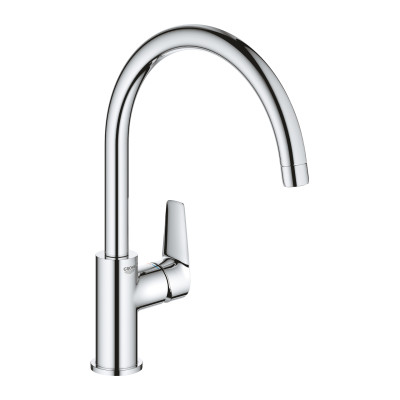 Кухонный смеситель Grohe BauEdge Хром (31367001)