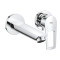 Змішувач для раковини Grohe BauLoop на два отвори, Хром (20289001) (з механізмом вбудованого монтажу)