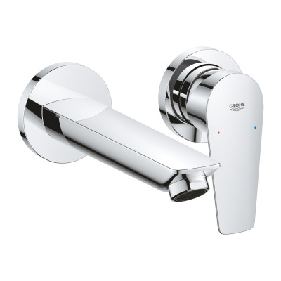 Смеситель для раковины Grohe BauEdge Хром (20474001) (С механизмом встраиваемого монтажа)