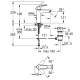 Смеситель для раковины Grohe Eurosmart M-Size, Хром (23322003)