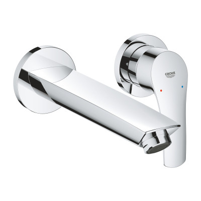 Смеситель для раковины Grohe Eurosmart на два отверстия L-Size Хром (29338003)