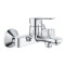 Змішувач для ванни Grohe BauEdge Хром з перемиканням між ванною і верхнім душем (23605000)
