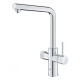 Кухонный смеситель с подключением к фильтрованной воде Grohe Blue Pure Minta Хром (30588000)