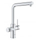 Кухонный смеситель с подключением к фильтрованной воде Grohe Blue Pure Minta Хром (30588000)